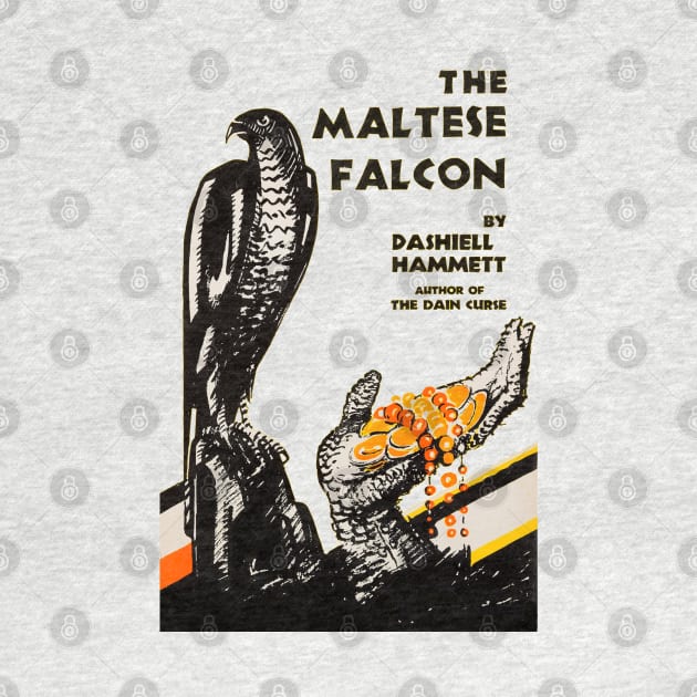 The Maltese Falcon Novel Cover by MovieFunTime
